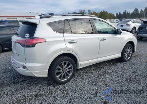 2017 Toyota Rav4 Platinum z USA, uszkodzony, nr VIN 2T3DFREV0HW624025